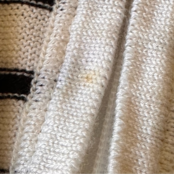 SONIA RYKIEL Vintage Y2K Striped Cotton Knit Top Made in Japan Parisian Chic M - Picture 14 of 15